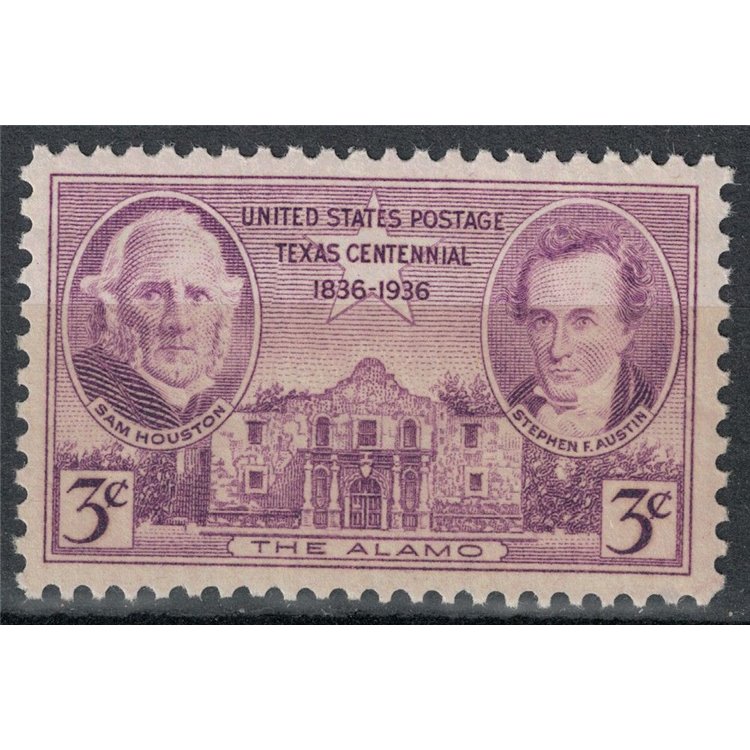USA 1936 Indipendenza del Texas MNH**