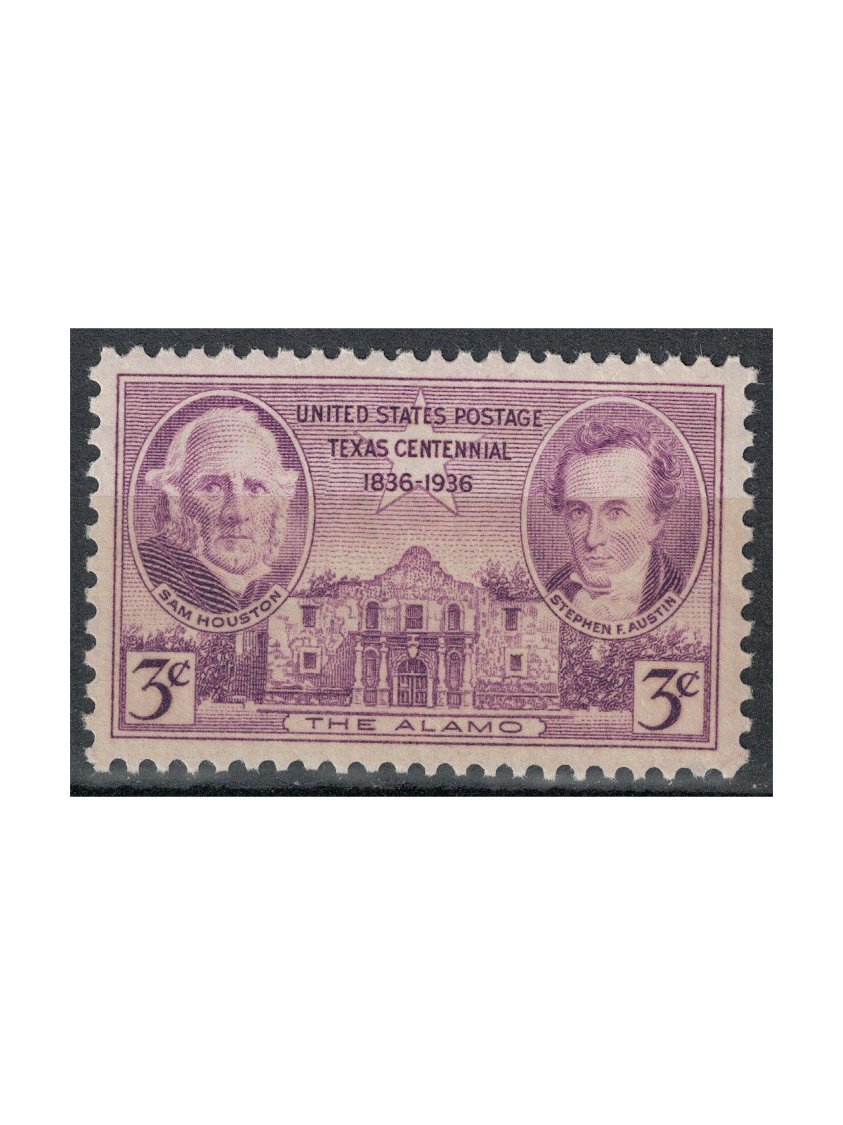 USA 1936 Texas Independence MNH**