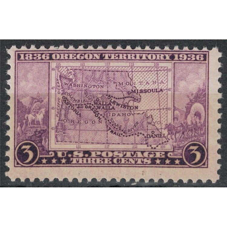 USA 1936 Oregon Territory Centennial MNH**