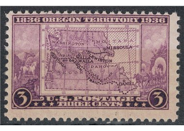 USA 1936 Oregon Territory Centennial MNH**
