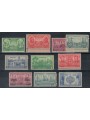 USA 1936-37 Army and Navy 10v MNH**
