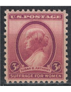 USA 1936 Anniversary of Women's Vote MNH**