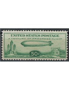 USA 1933 Flight of the Graf Zeppelin Airship MNH**