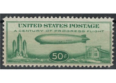 USA 1933 Volo del dirigibile Graf Zeppelin MNH**