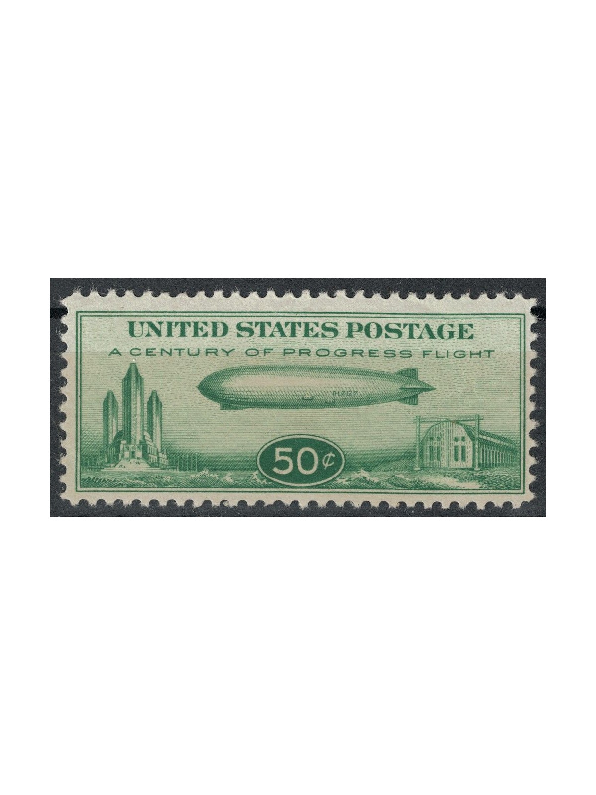 USA 1933 Flight of the Graf Zeppelin Airship MNH**
