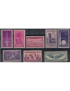 USA 1939 Annata completa 8v MNH**