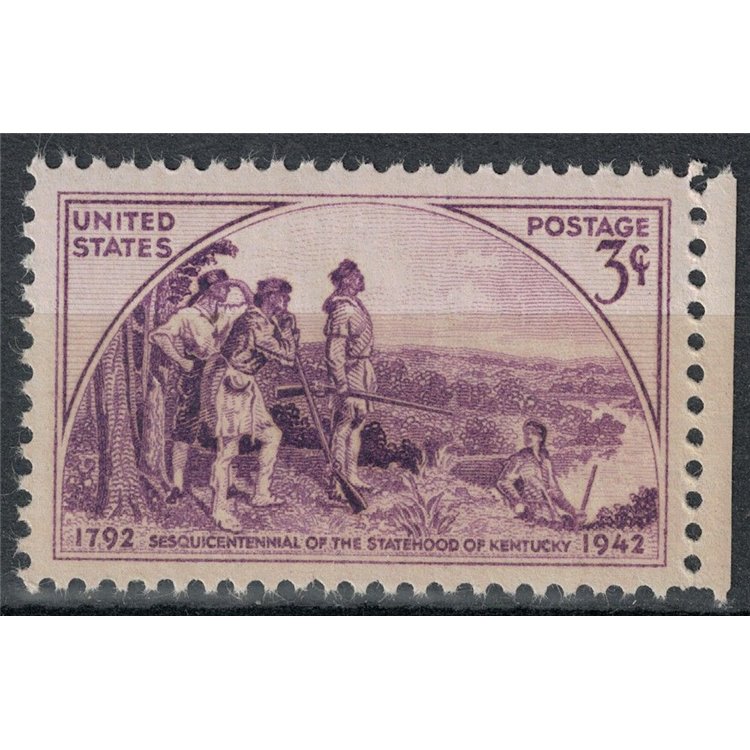 USA 1942 Anniversario dello Stato del Kentucki MNH**