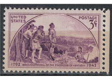 USA 1942 Anniversario dello Stato del Kentucki MNH**