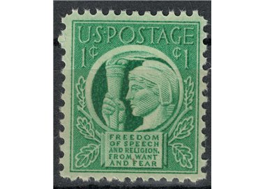 USA 1943 Simbolo della libertà MNH**