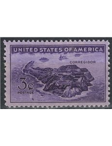 USA 1944 Defense of Corregidor MNH**