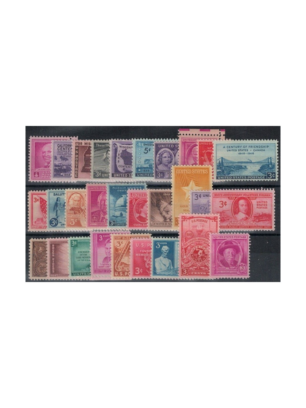 USA 1948 Annata completa 29v MNH**