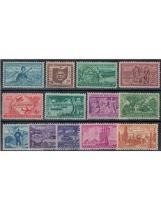 USA 1953 Complete vintage 13v MNH**