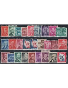 USA 1954-61 Ordinary series Freedom 27v MNH**