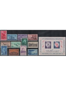 USA 1956 Complete vintage 12v + 1 s/s MNH**