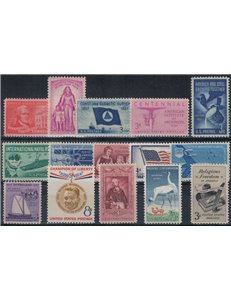 USA 1957 Annata completa 15v MNH**