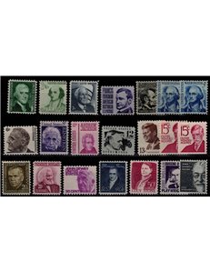 USA 1966-78 Great American Characters 21v MNH**