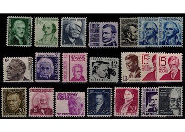 USA 1966-78 Great American Characters 21v MNH**