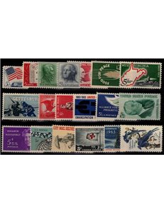 USA 1963 Annata completa 19v MNH**