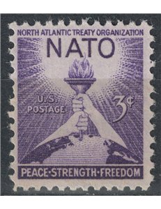 USA 1952 Atlantic Pact (NATO) MNH**