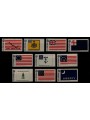 USA 1968 Bandiere storiche 10v MNH**