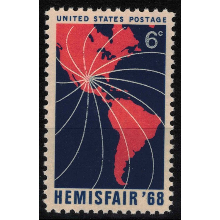 USA 1968 Esposizione HEMISFAIR MNH**