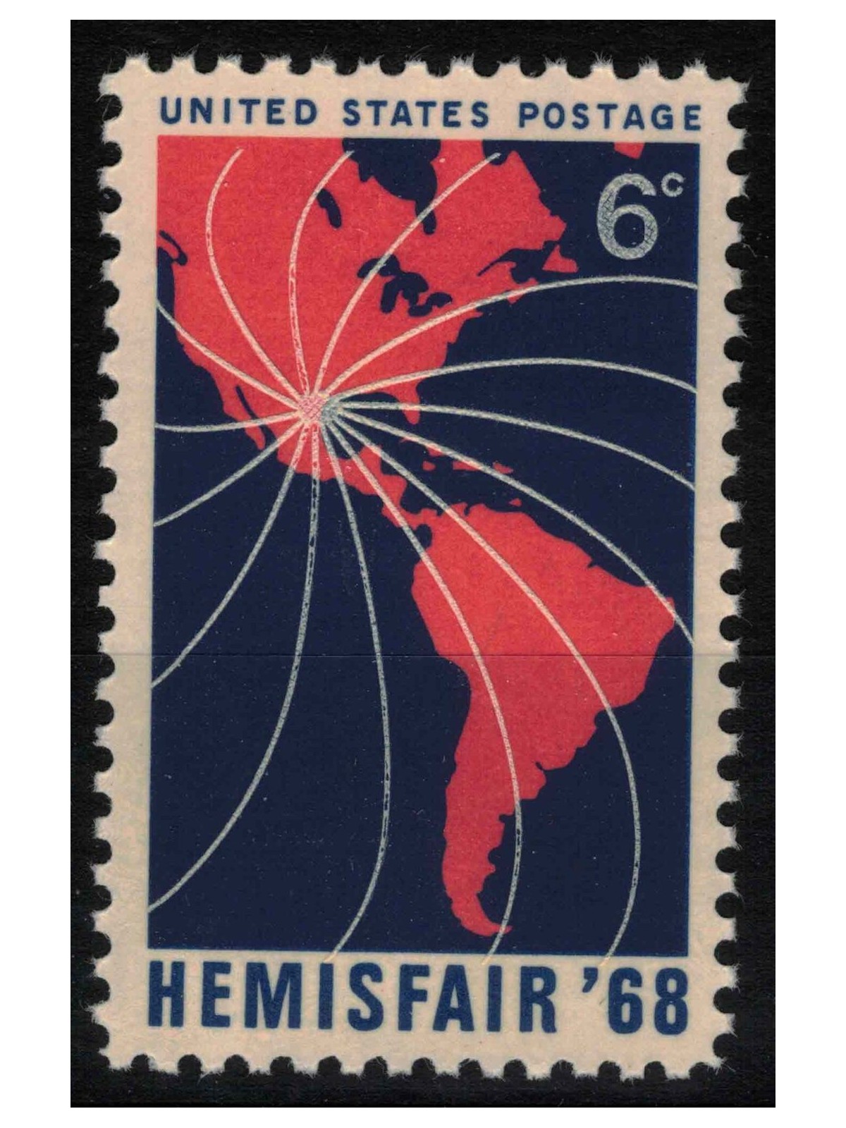 USA 1968 HEMISFAIR MNH Exhibition**