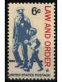 USA 1968 Law and Order MNH**