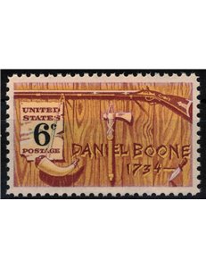 USA 1968 Daniel Boone MNH**
