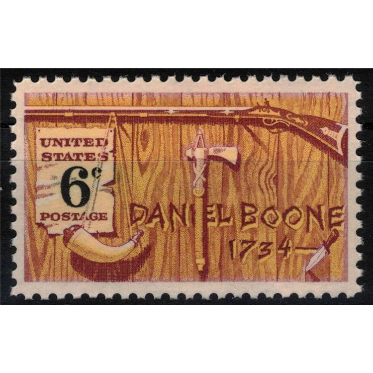USA 1968 Daniel Boone MNH**