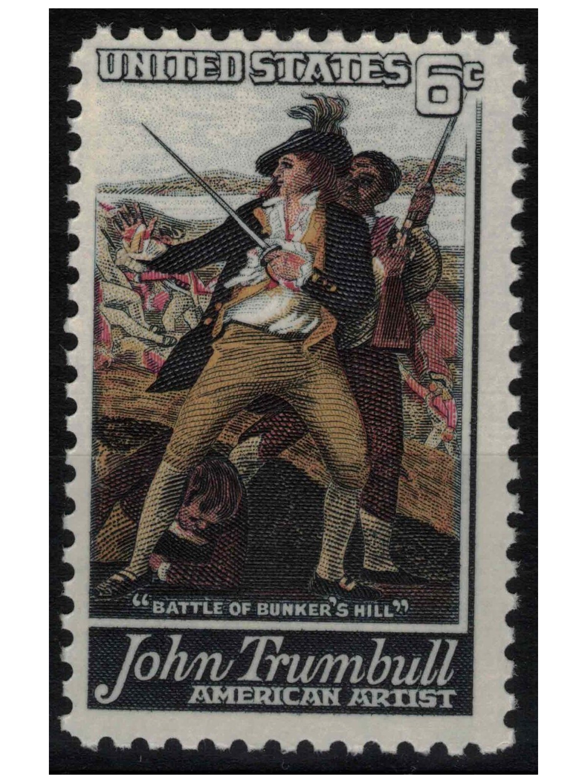 USA 1968 John Trumbull MNH**