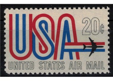 USA 1968 Jet in volo (posta aerea) MNH**