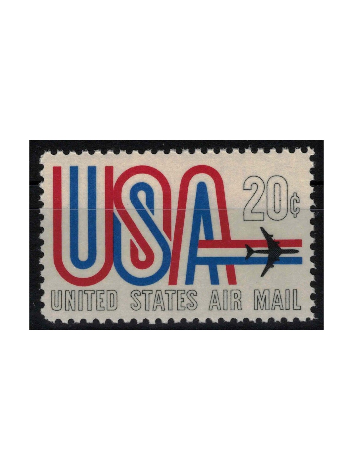 USA 1968 Jet in volo (posta aerea) MNH**