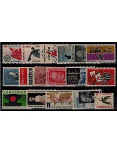 USA 1965 Complete vintage 17v MNH**