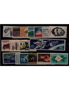 USA 1967 Annata completa 17v MNH**