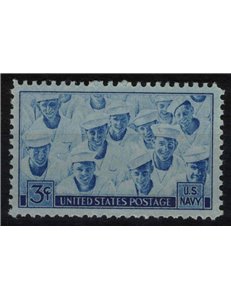 USA 1945 In Honor of the Navy MNH**