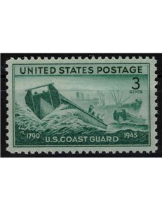USA 1945 In onore della Guardia Costiera MNH**