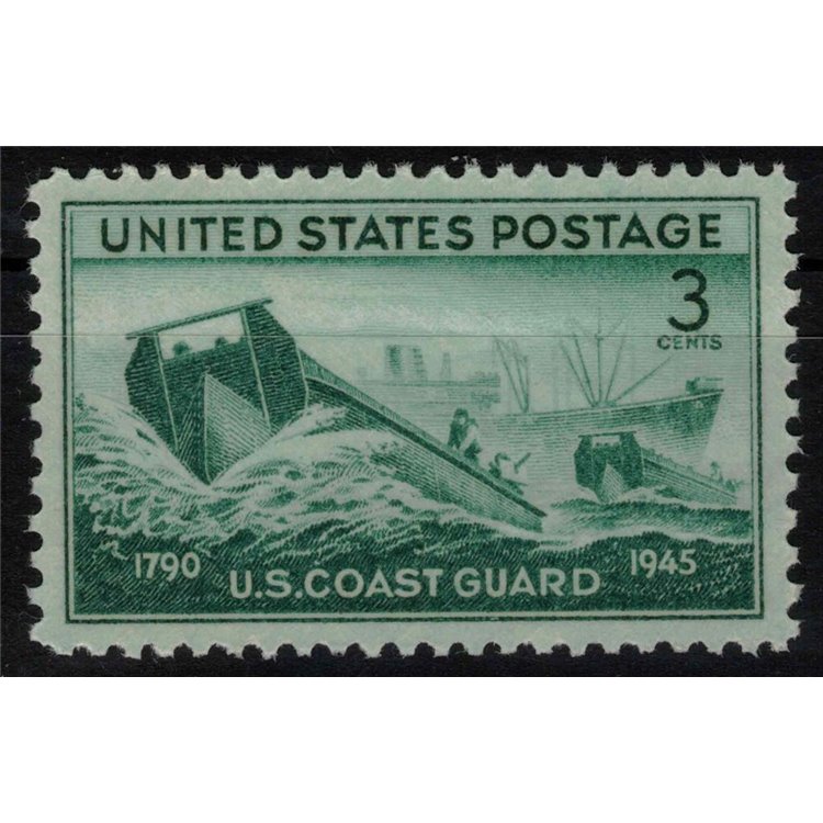 USA 1945 In Honor of the Coast Guard MNH**