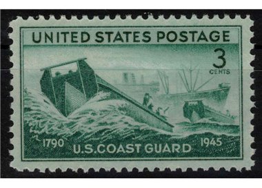 USA 1945 In Honor of the Coast Guard MNH**