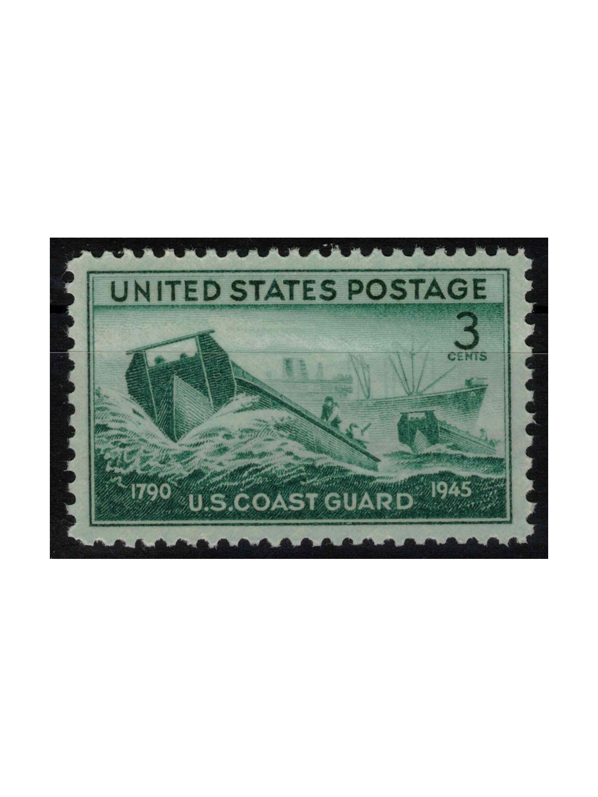 USA 1945 In Honor of the Coast Guard MNH**