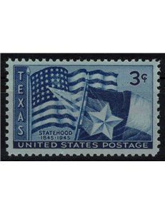 USA 1945 Ammissione del Texas MNH**