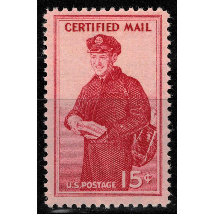 USA 1955 Registered Mail Stamp MNH**
