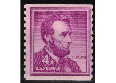 USA 1958 Abraham Lincoln (da bobina) MNH**