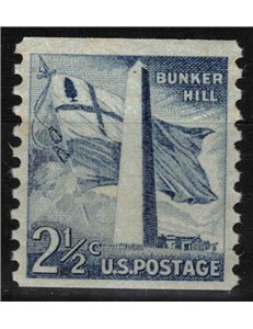 USA 1959 Bunker Hill (da bobina) MNH**
