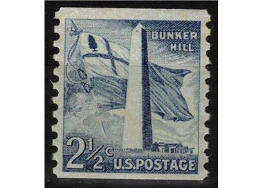 USA 1959 Bunker Hill (da bobina) MNH**