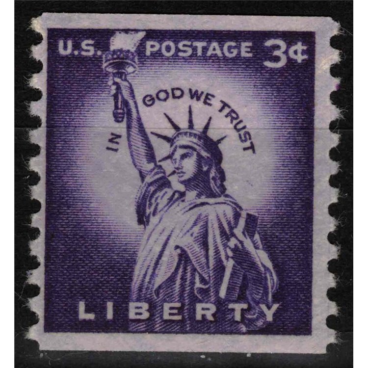 USA 1954 Statua della Libertà (da bobina) MNH**