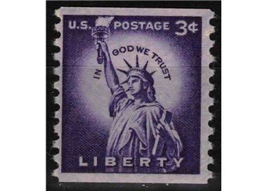 USA 1954 Statue of Liberty (from reel) MNH**