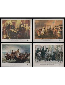 USA 1976 American Revolution 4 s/s MNH**
