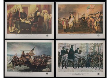 USA 1976 Rivoluzione americana 4 BF MNH**