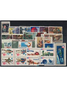 USA 1975 Complete vintage 28v MNH**