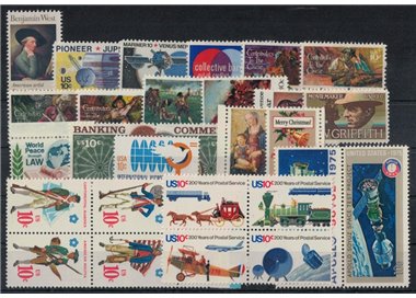 USA 1975 Complete vintage 28v MNH**